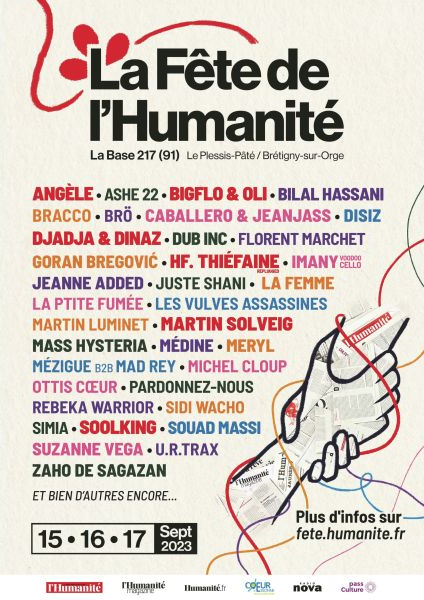 Affiche officielle de la Fête de l'Humanité